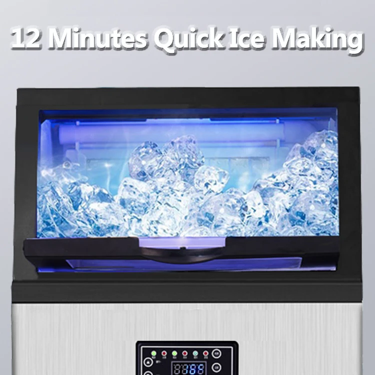 Commercial Electric Ice Maker Custom Power Supply Large Making Ice Machine