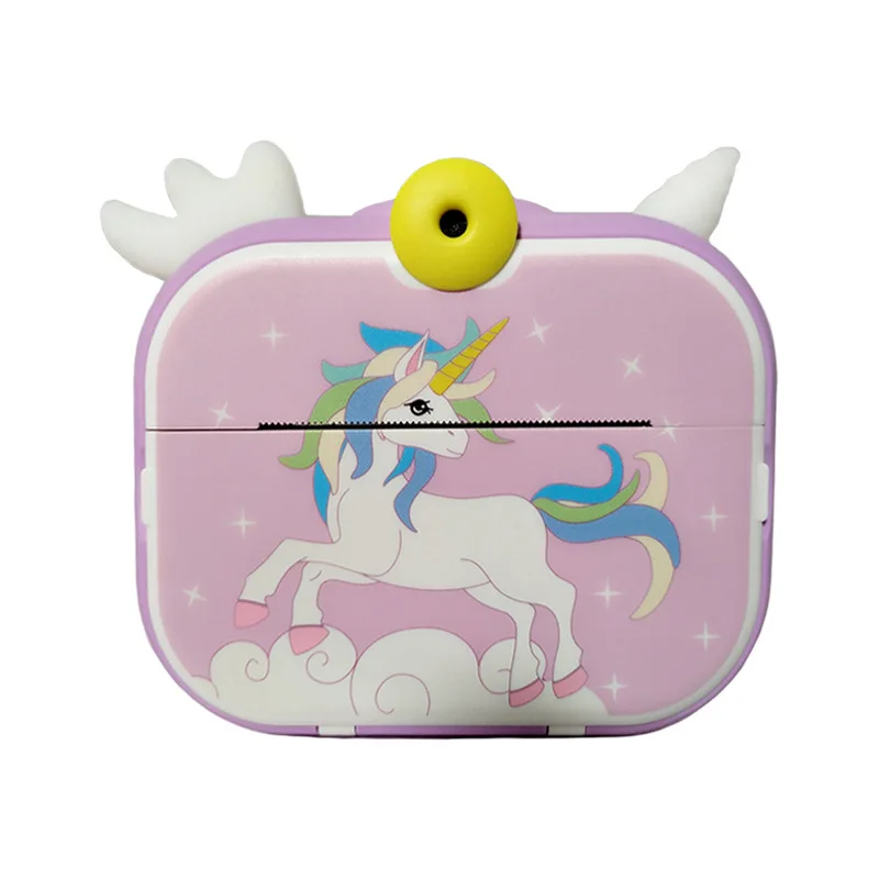 New Arrival  X3D Kids Toy Instant Printing Camera Thermal Photo Paper Children Mini Digital Camera  with Sparkling  Light