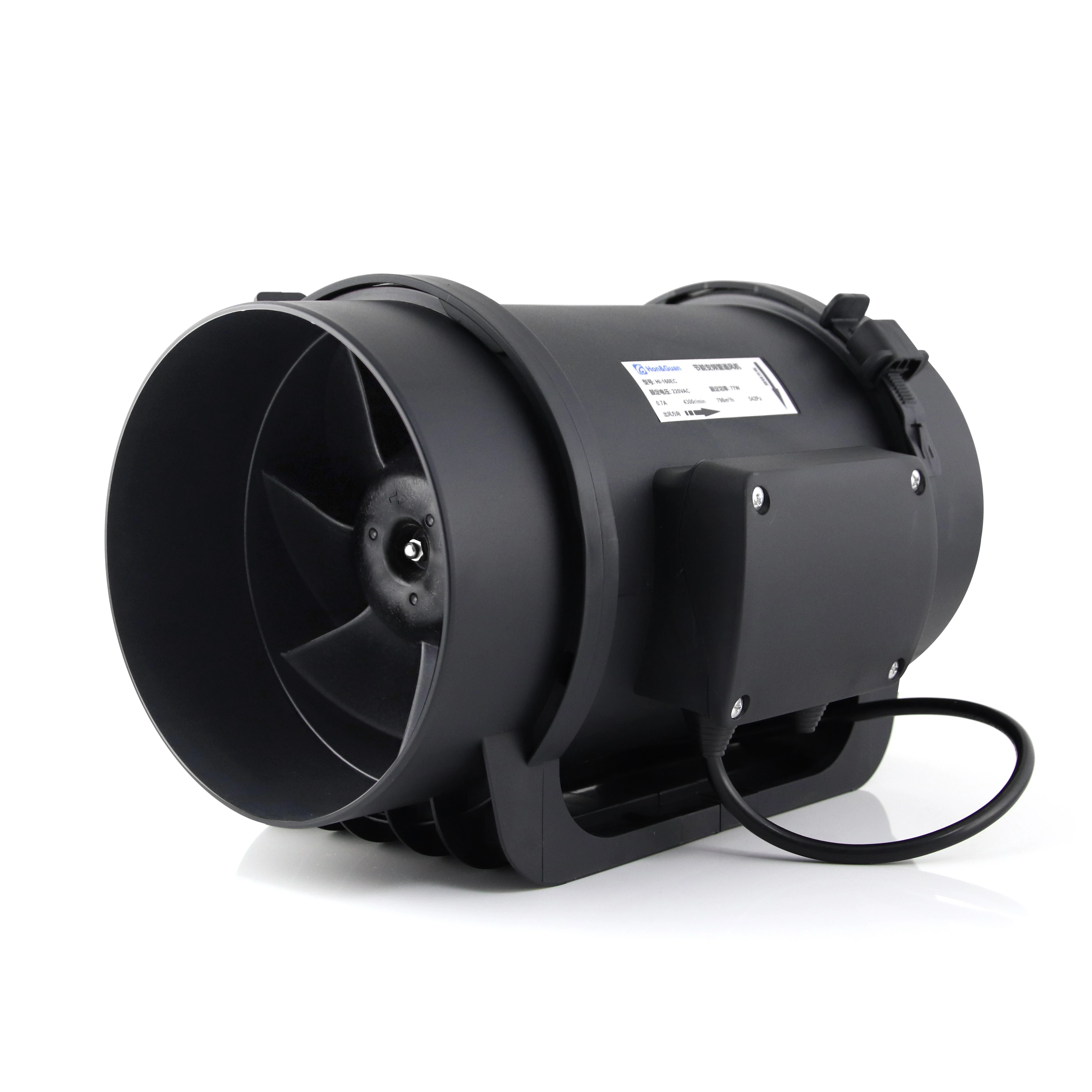 Hon&Guan hot sale air circulation fan for greenhouse duct fan booster chllmax go fan