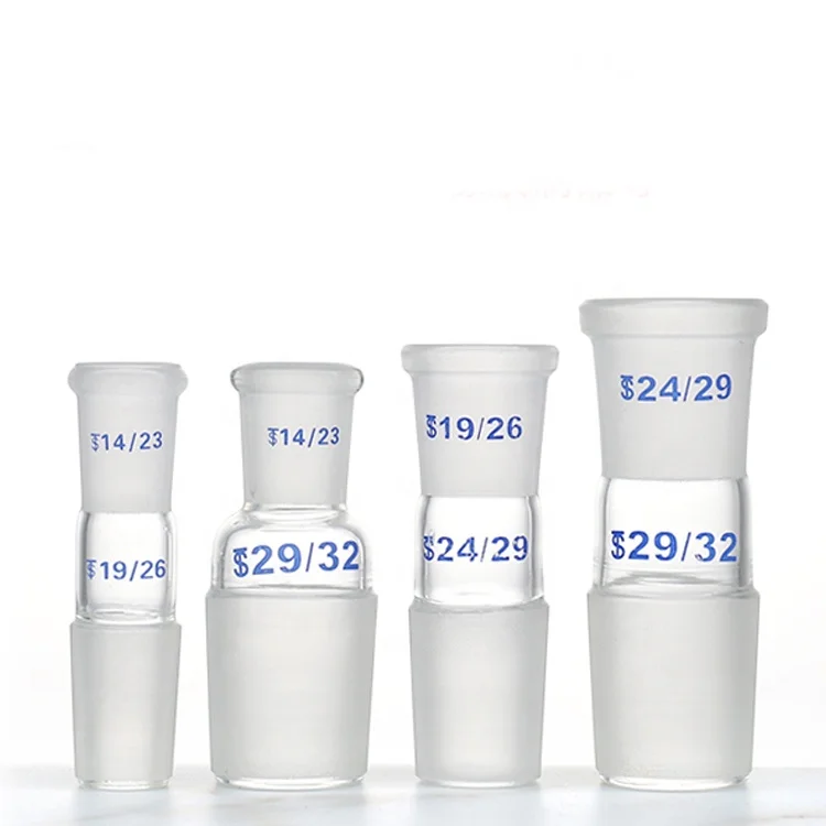 Tiandi Labs Glass Straight Connecting Adapter From 19/26 to 24/29 Joint