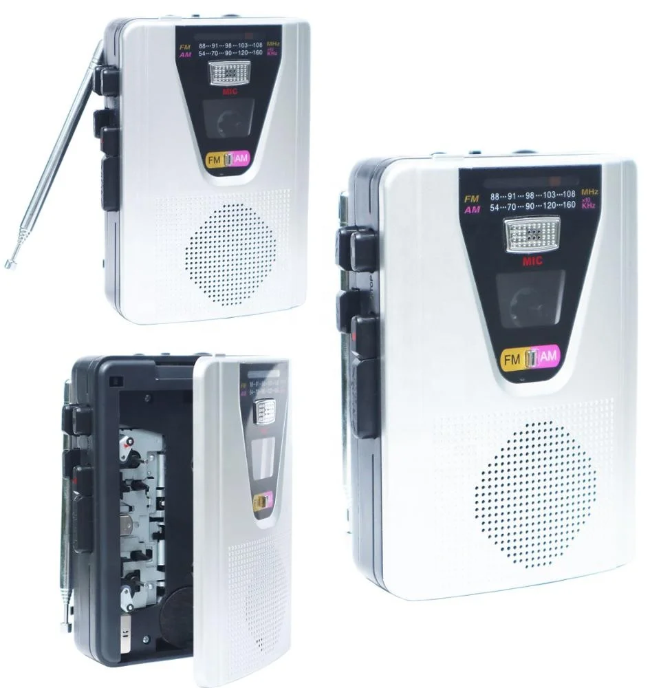 Оптовая продажа от производителя, Кассетный магнитофон с am, fm-радио, кассета, BT адаптер, Кассетный плеер, питание от переменного тока