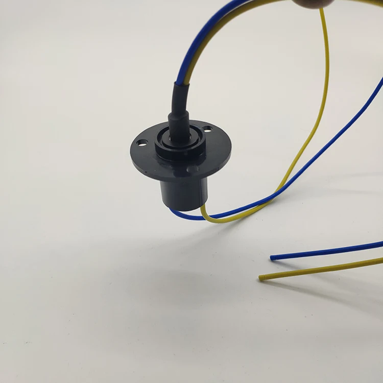 Electrical Connector Carbon Brushes 4 Ring Slip Ring rotary electrical interface