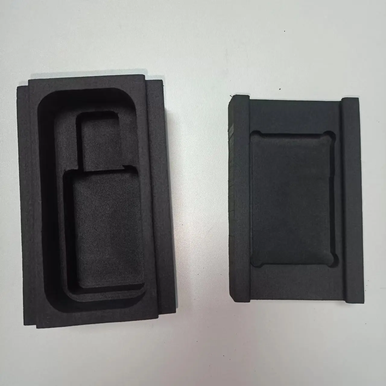 Custom Cut Foam With Die Cut Hole High Density Shockproof Polyethylene Packing Foam For Electronics