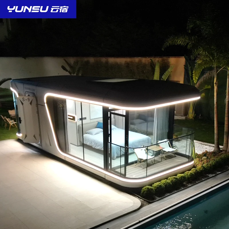 Modular Home Prefabricated Tiny House Prefab Luxury Multi Steel Frame Living Prefab House Villa