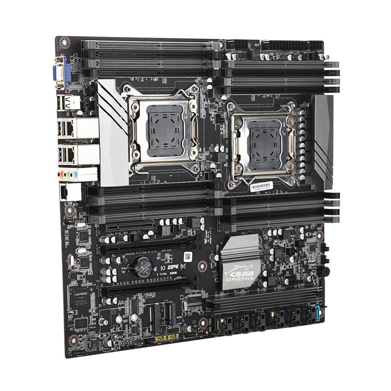 Заводская поставка X79 двойная материнская плата LGA 2011