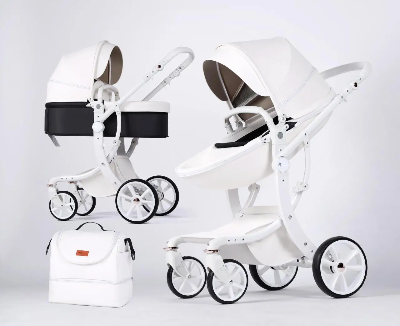 Egg Shape Baby Stroller, Children Walkers & Carriers Baby Stroller Pram, Hot Sale Two-Way Baby Push Car Stroller