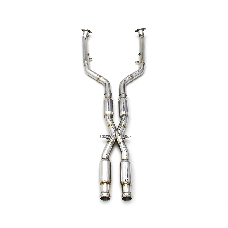Deleville Racing Car Exhaust System Equal length mid pipe  For BMW M3 E92 V8 4.0L 2008-2013 304 Stainless Steel Exhaust Pipes