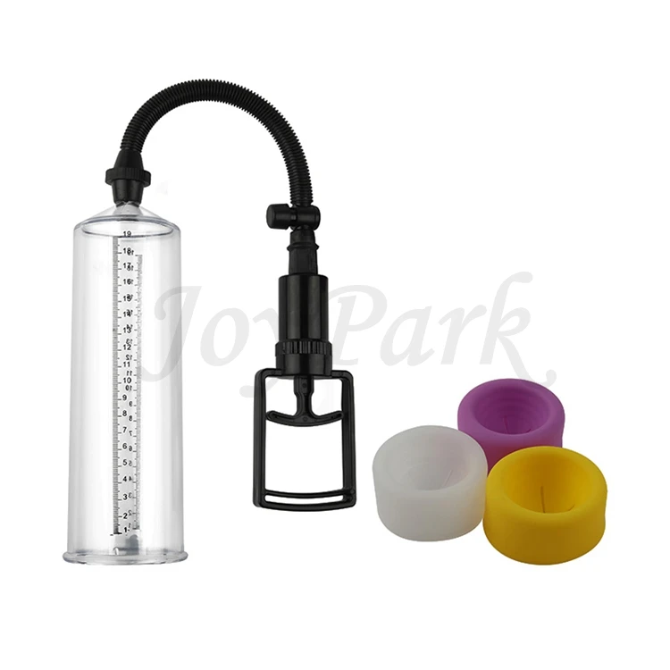 JoyPark Amazon Hot Male Penis Extender Enlargement Device Sex Toys Cock Enlarger Vacuum Penis Pump For Men