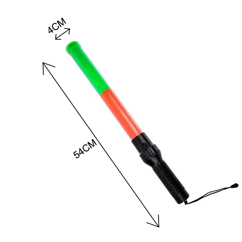 Road Safety CE Certification Traffic Baton Waterproof Led Flashing Traffic Control Baton