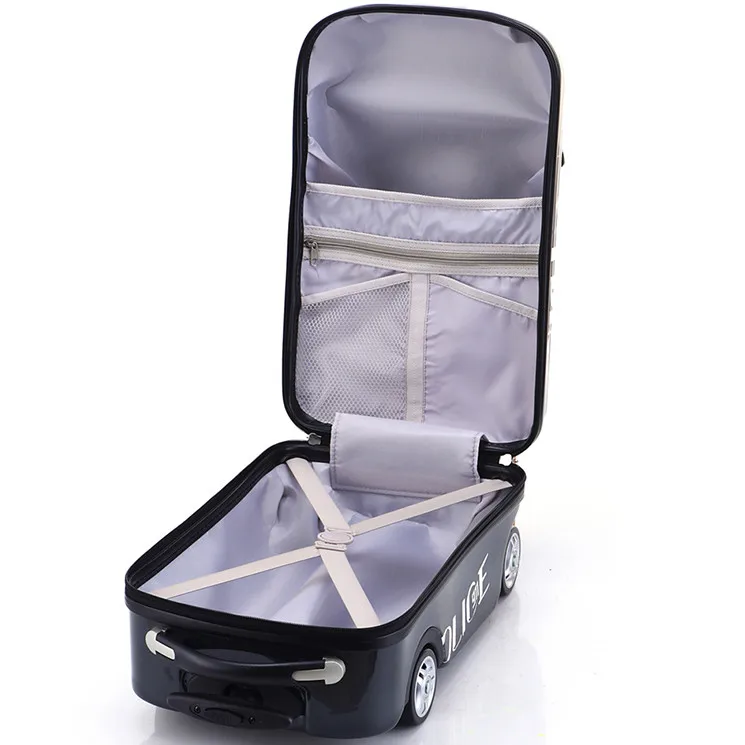 Portable Children Travel Suitcase Shape Trailers Kinds For Scooter Luggage Cart