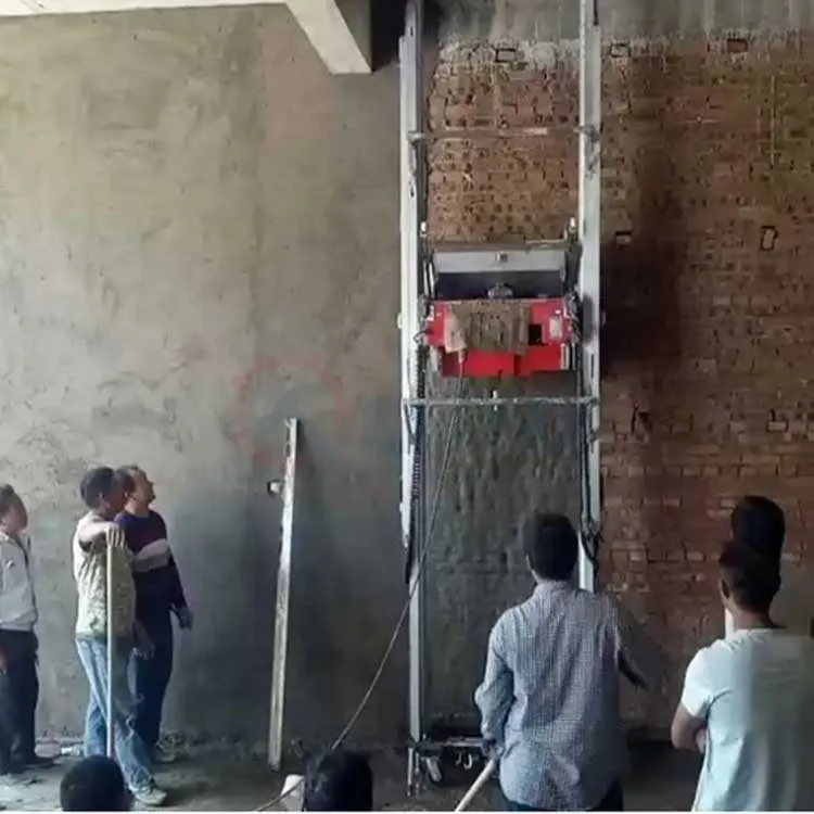 March Expo 2023 automatic rendering machines and plastering machine price robot for wall cement plastering