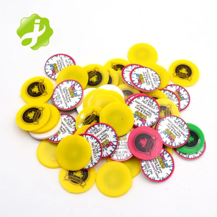Promotion Custom Cheap Factory supply plastic pirate game gold coin