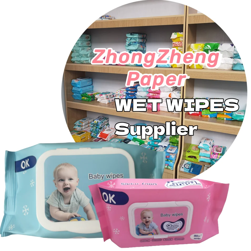 OEM High Quality Baby Water Wet Wipes Take Care of Sensitive Skin Comfortable Wipe Use