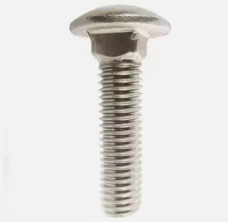 3/8 stainless steel mushroom head full thread carriage bolts square neck coach bolt a307 grade 8