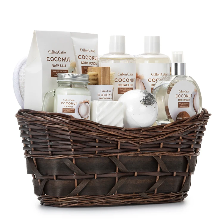 Best quality natural spa products soap body lotion romantic hotel bath set