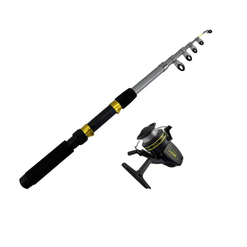 CTO Hot sale vara de pesca compact carp fishing rod pod with bite alarm set fishing combo rod and reel set  for fishing