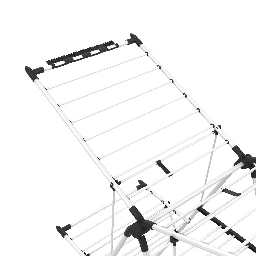 Professional 20M Drying space 2 Tier Gullwing Collapsible Dryer Hanging Drying Cloth Laundry Rack