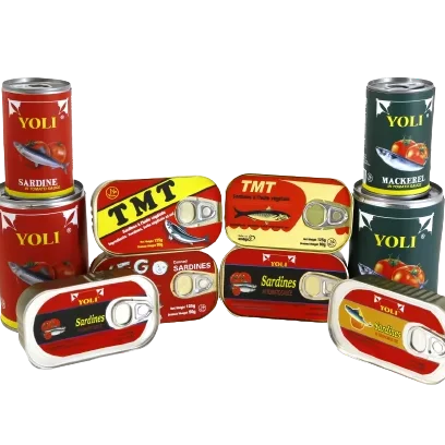 TMT tin cans food canning fish halal canned fish 425g