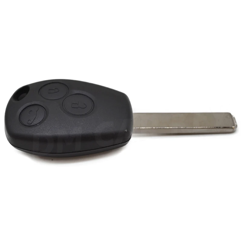 DMKEY Car key case shell 2/3button for Renault Megane Clio Logan Sandero Duster Master Fluence remote fob replacement