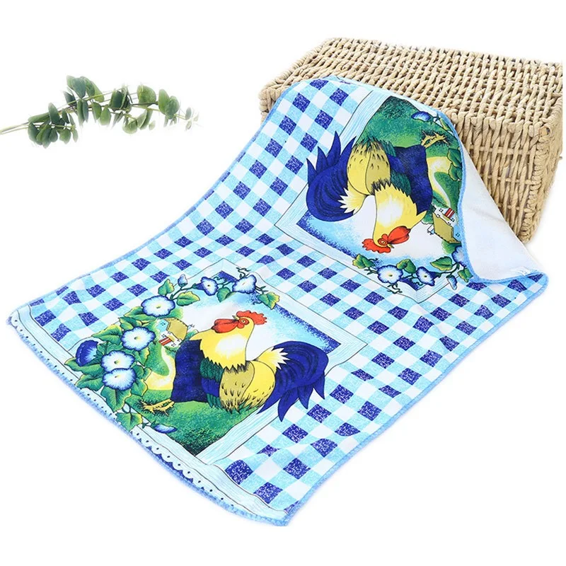 
Wholesale Best price tea towels printed cotton kitchen linen tea towels strip customized 