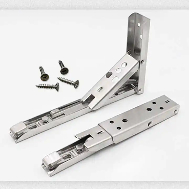 Custom high quality foldable hardware stainless steel wall bracket. air conditioner bracket