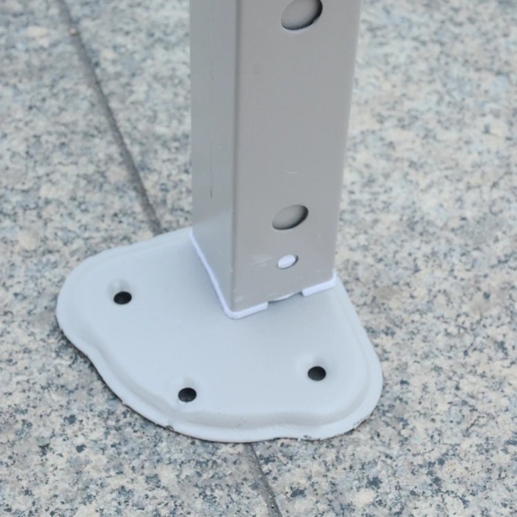 10x10ft Metal Stretch Sun Shade Tent Canopy Parts Folding Big Gazebo Tent Trade Show Tent Outdoor