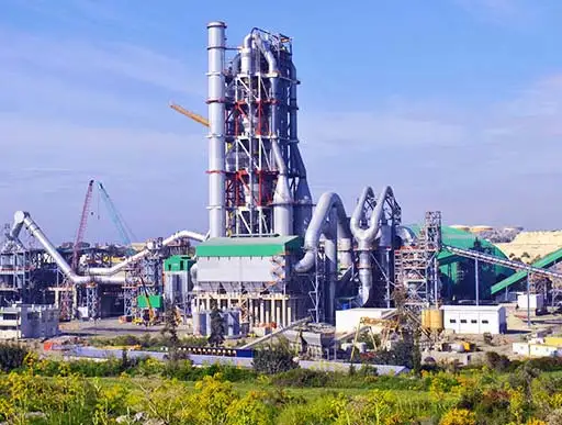 Dry Process Wet Process 500 tpd Cement Production Line  Complete Cement Plant Machines Process Production Line