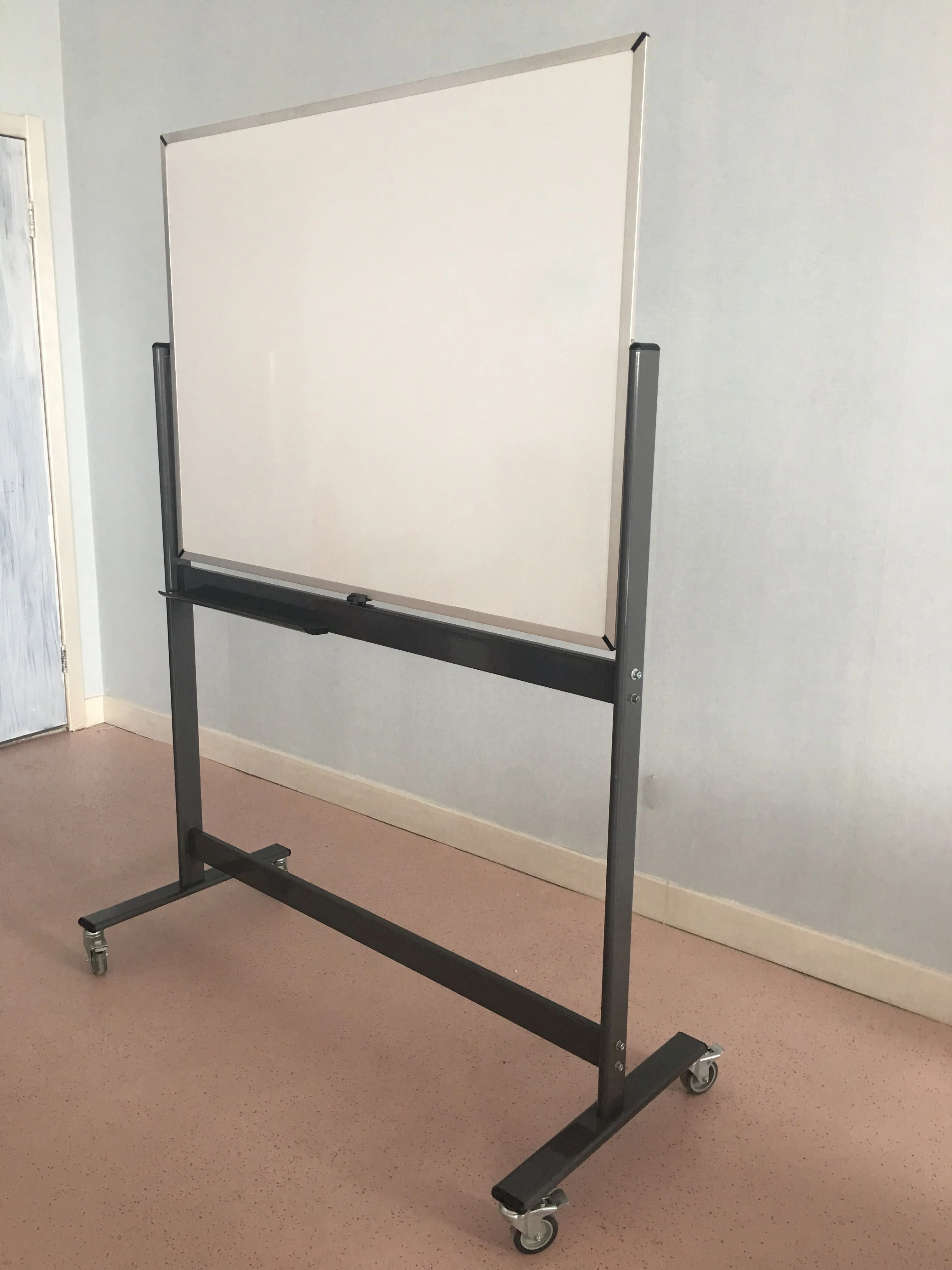 High Quality  Large Size 120*240cm  Magnetic Board Adjustable Mobile Whiteboard with Stand