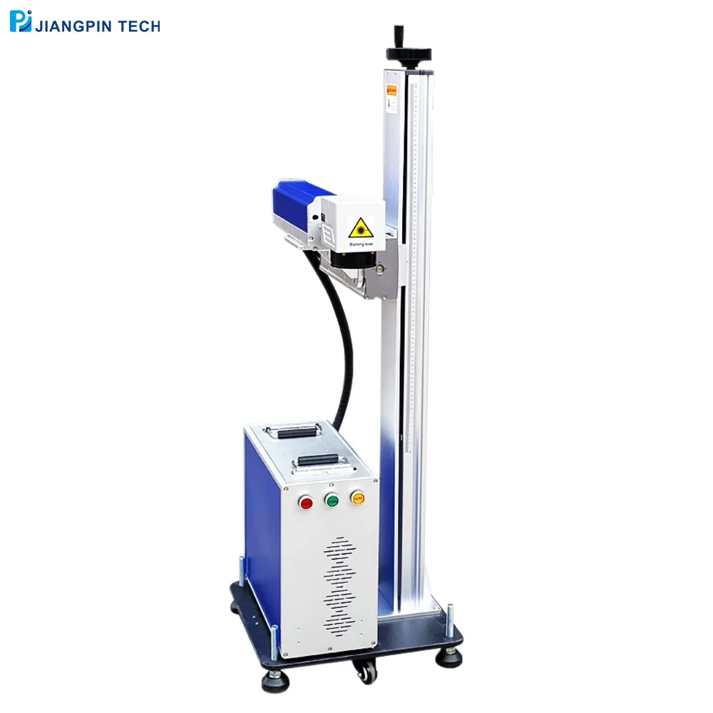 The new 20w30w50w100w Co2 dynamic Zippo lighters portable Max flying fiber laser marking machine is fast and efficient