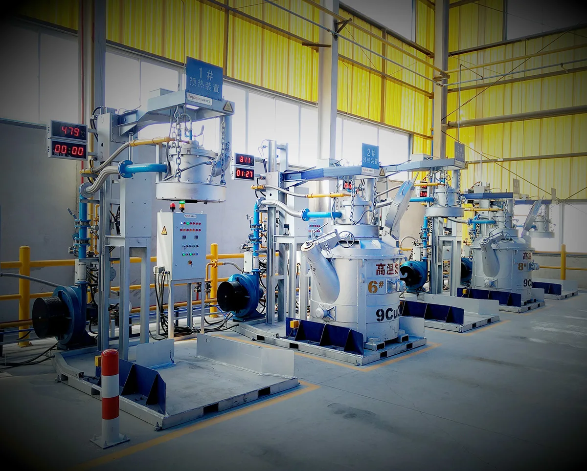 Manufacturer Gas Fired/Electric Heating Preheating Device for Transfer Ladles Ladle Preheater