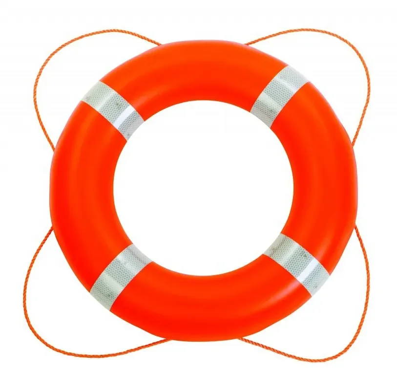 Wholesale 2.5kg Life Buoy Adult Kids Reflective Marine Rescue Buoy SOLAS Approved Flotation Life Ring with Life Line