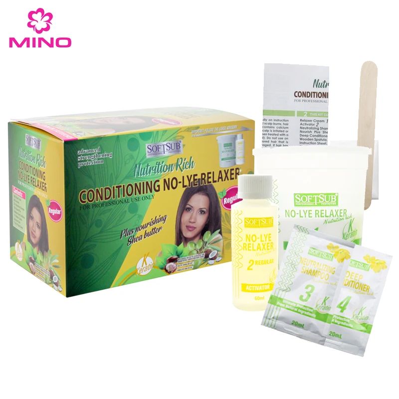 High Quality Hair Relaxer Indian Hair Relaxer Regular and super African home and salon using long lasting