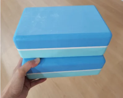 Custom Printed 120g 200g EVA Weighted Foam Yoga Block Eco-friendly Product Yoga Bricks