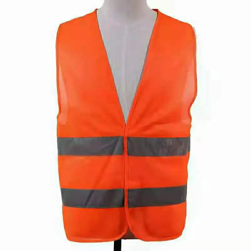 Polyester Reflective Vest Work Construction vests Night Safety Jacket