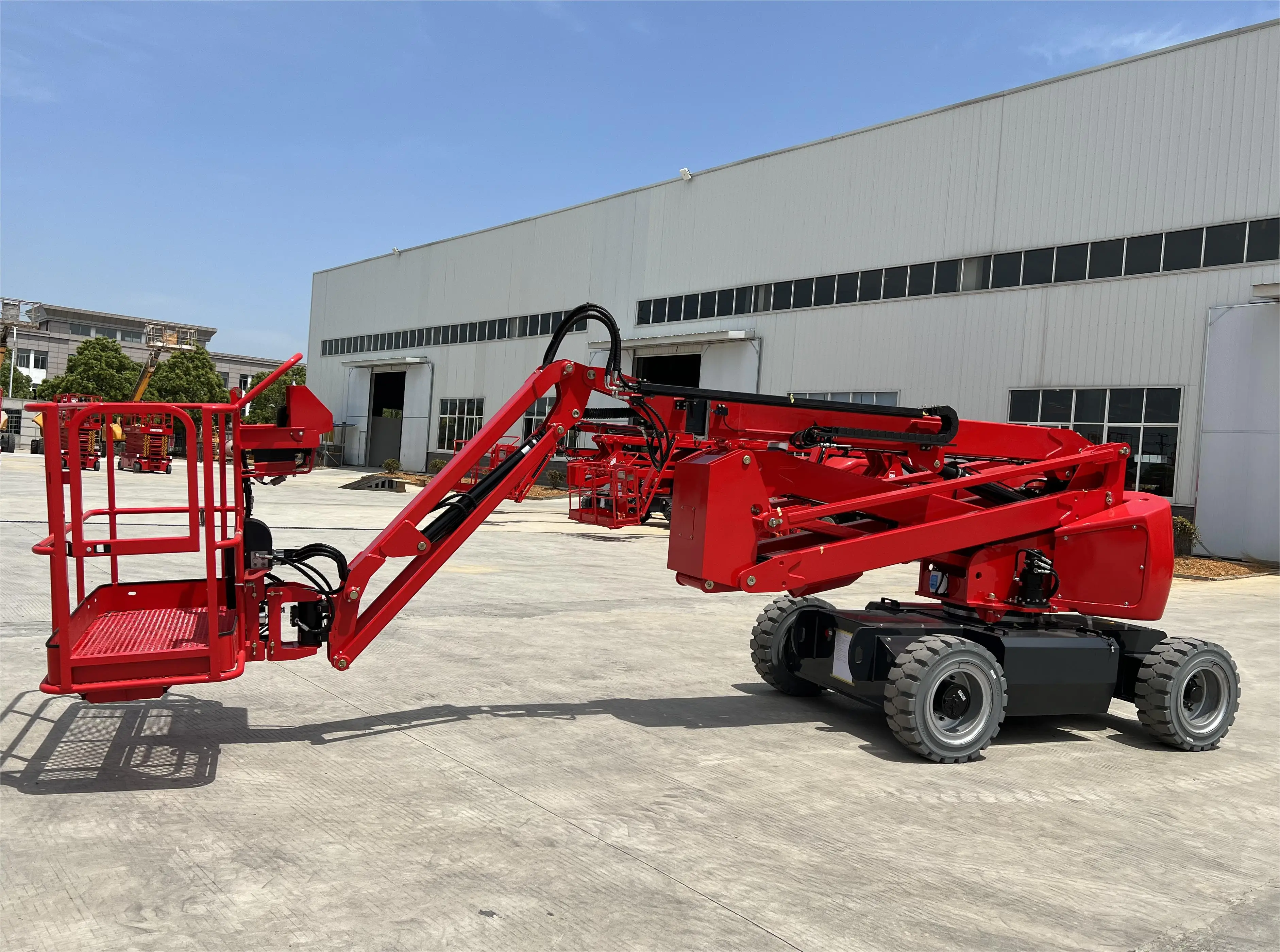 Best Selling High Quality lift aerial work platform Diesel Articulating Boom Aerial Work Platform