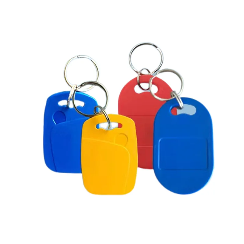 Custom QR Code Printing 125KHZ T5577 Rewritable RFID NFC Keychain/Keyfob