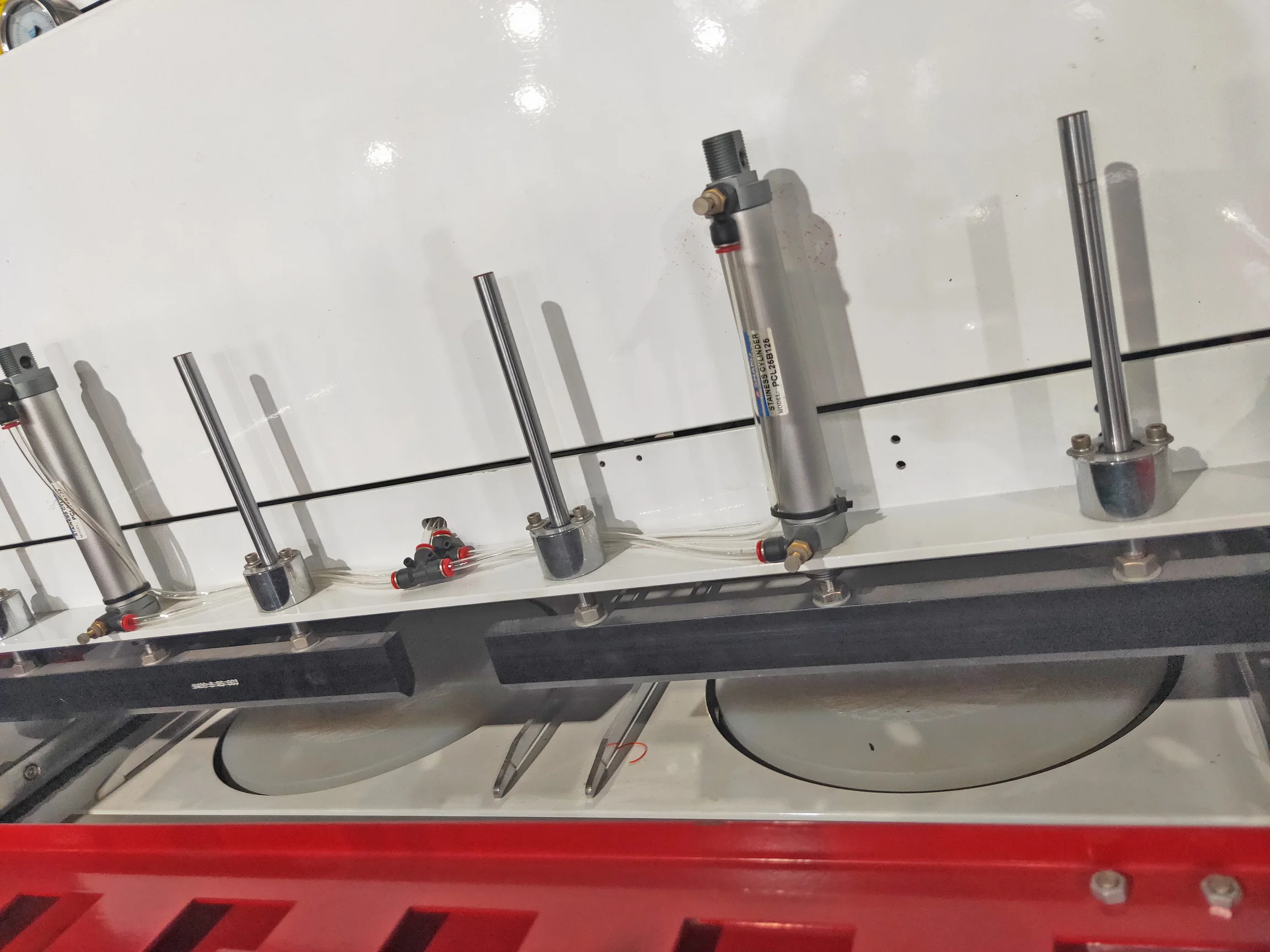 New Design Fully Automatic T-Shirt Bag Making Machine with Punch Device (two lines) Vest Bag