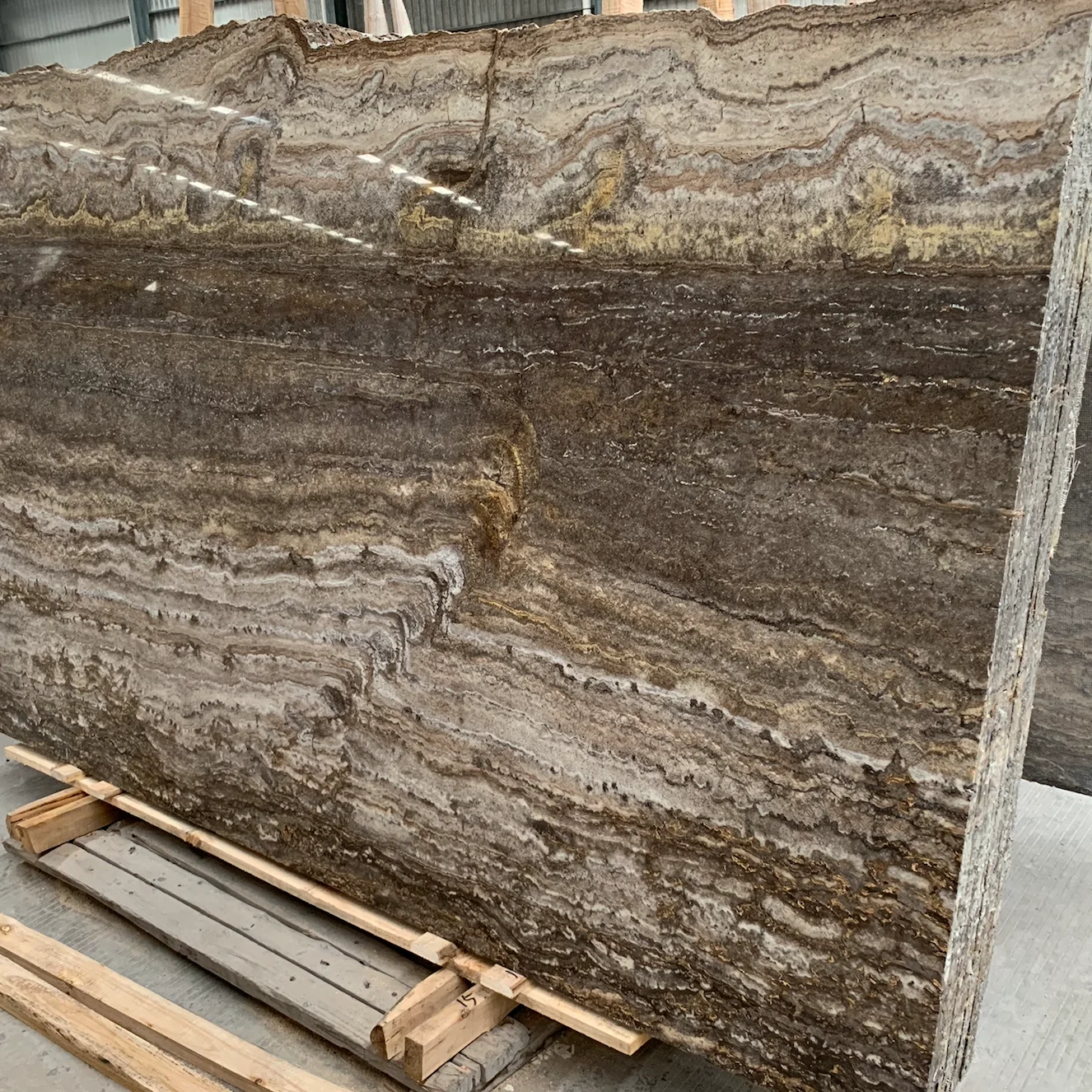 Silver Grey Travertine grey marble