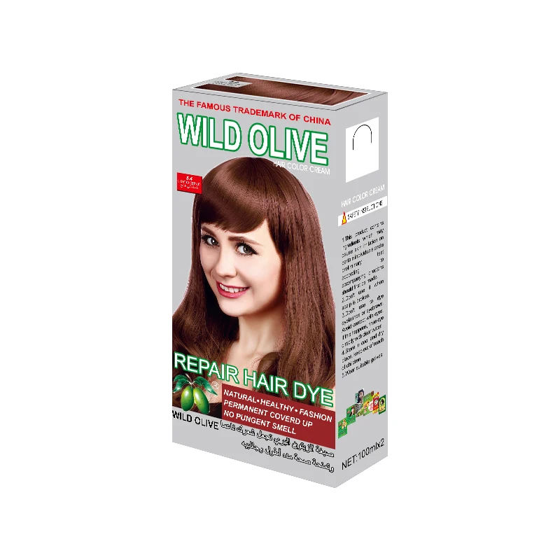 China Manufacturer Black Colorful Fashion Brown Black Hair Dye Shampoo In Hair Dye 60mlx2+10mlsiglook Hair Dye