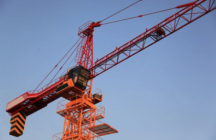  Уникальный башенный кран SYT80 длина стрелы мини цена