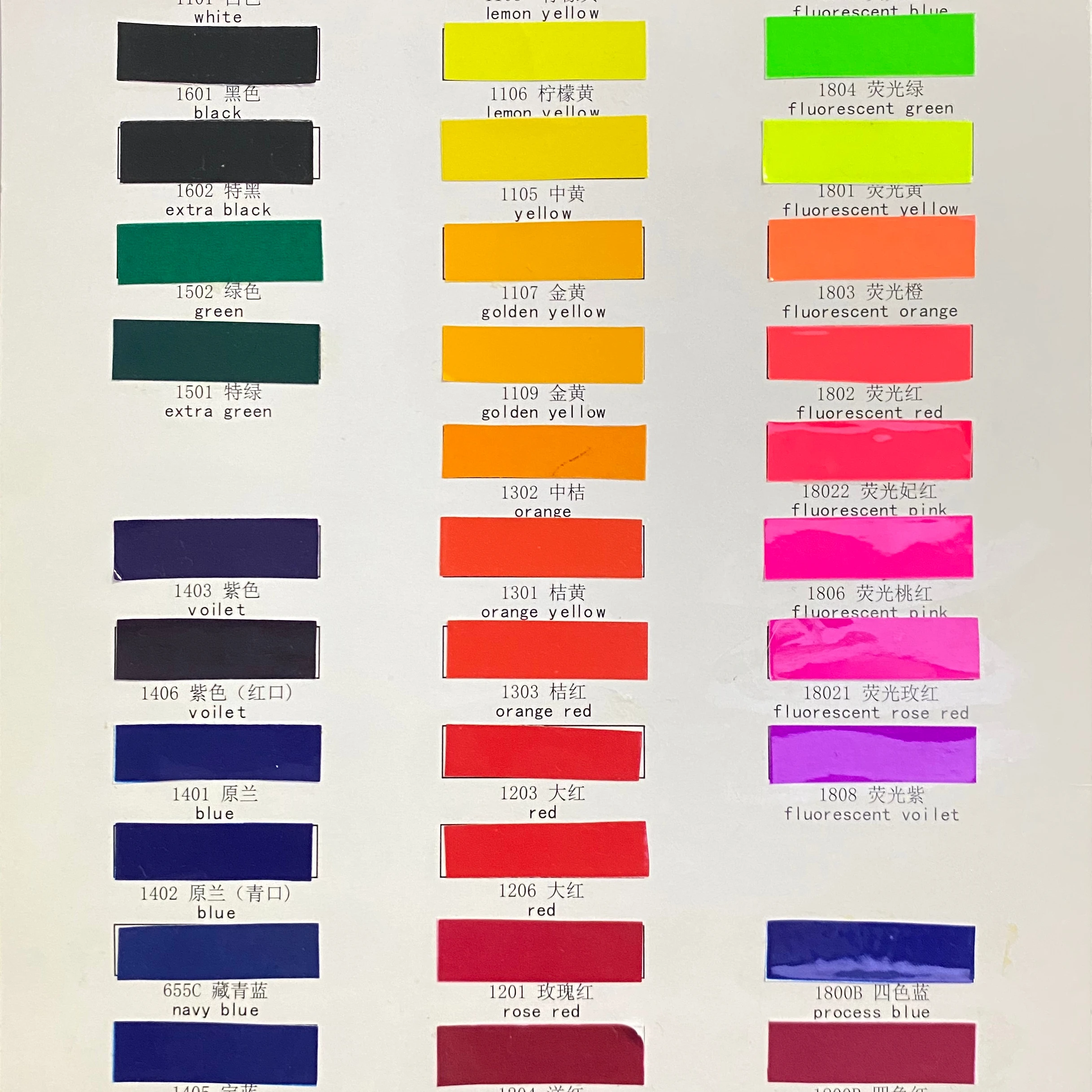 various colors pigment paste silicone ink catalyst fluorescent ink different color paste pigments