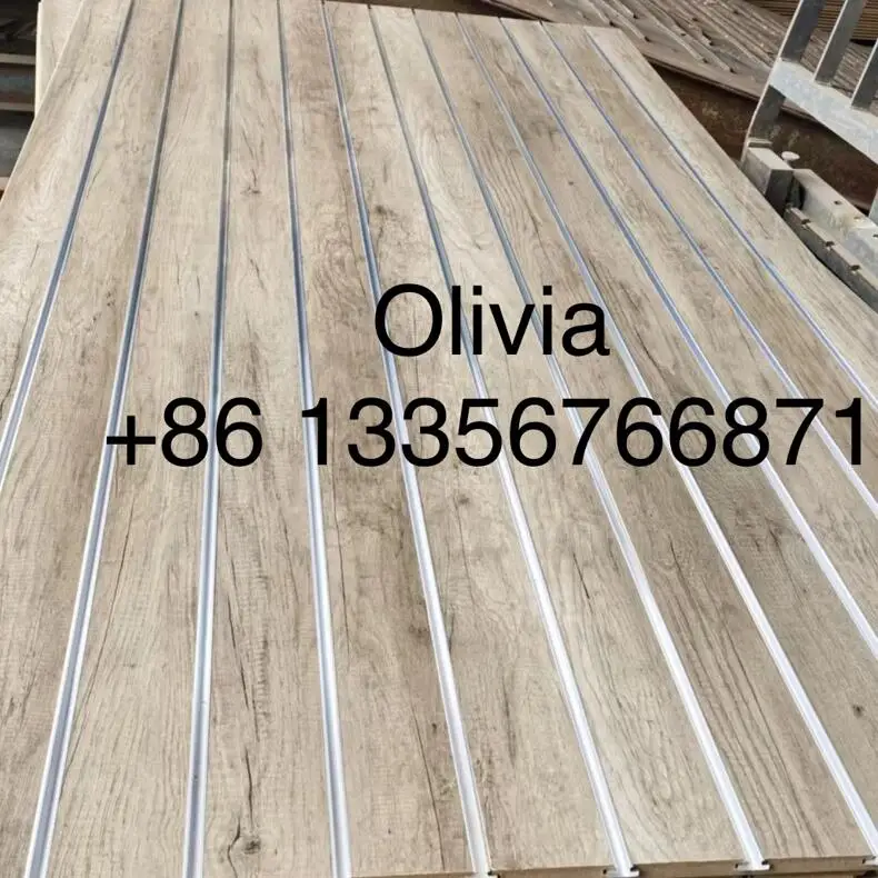 Hot-selling High quality MDF slot board/slatwall for display