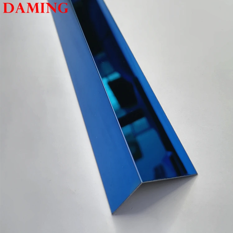 
white granite tile stone 304 material stainless steel brass trim for furniture 