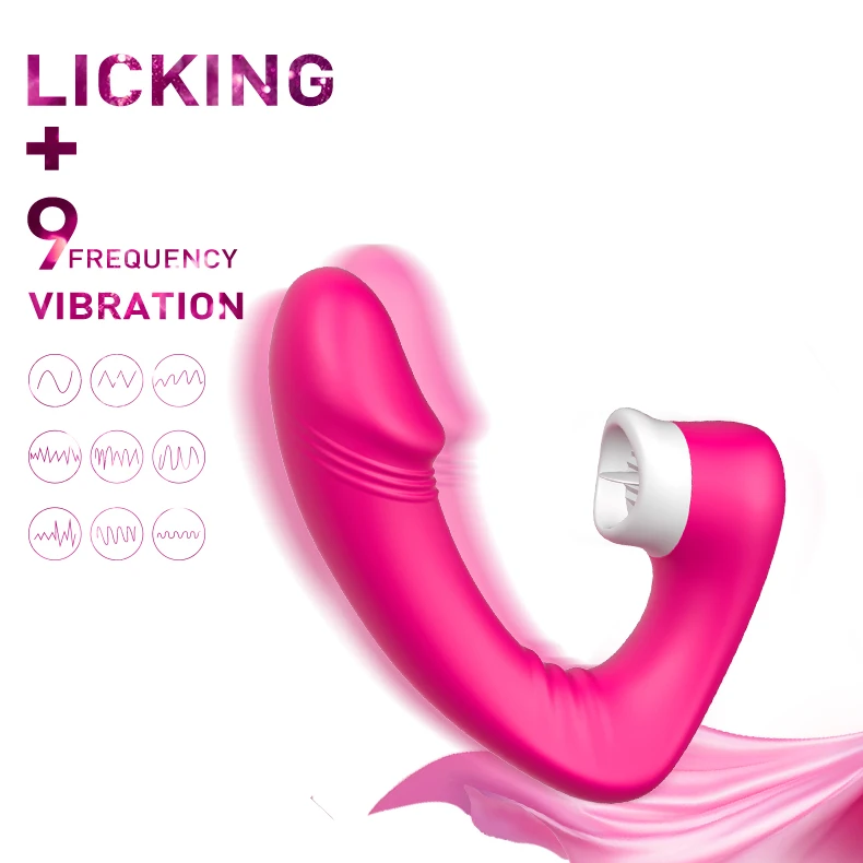 Silicone ABS licking dildo vibrator female dildo dragon vibrating for women vibrator sex toys sexual female orgasm sex products