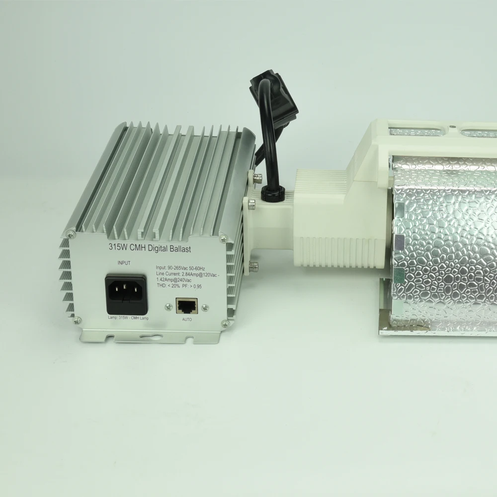 low frequency 315W grow light fixture electronic CMH 315 watt digital ballast with reflector grow kit