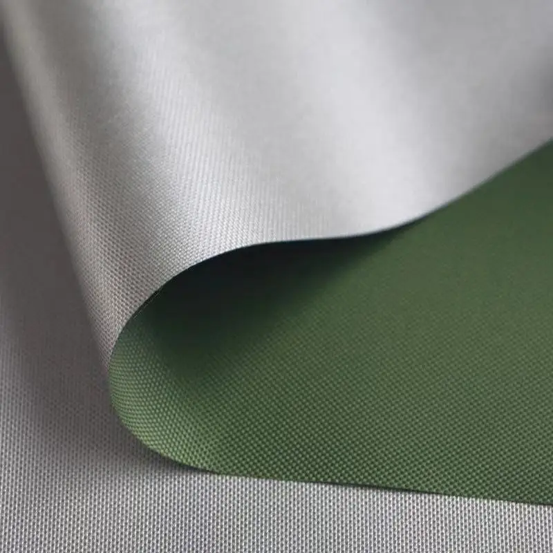 420D  Waterproof PU Coated Sliver 120gsm Silver Polyester Outdoor Tent Tarp Backpack Bag Oxford fabric