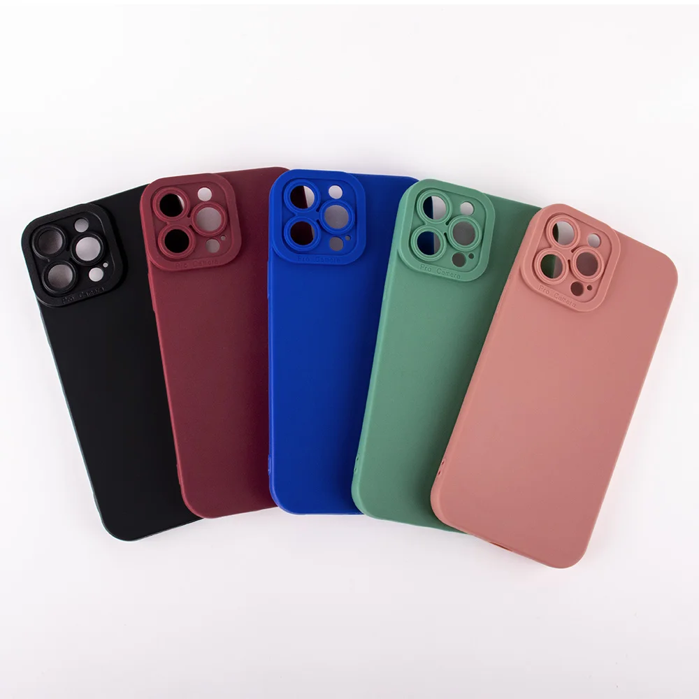 For Samsung Galaxy A73 A53 A33 A13 A03 Core Wholesale Candy Color TPU Case Anti Scratch Ultra Clear Soft Mobile Phone Case Cover