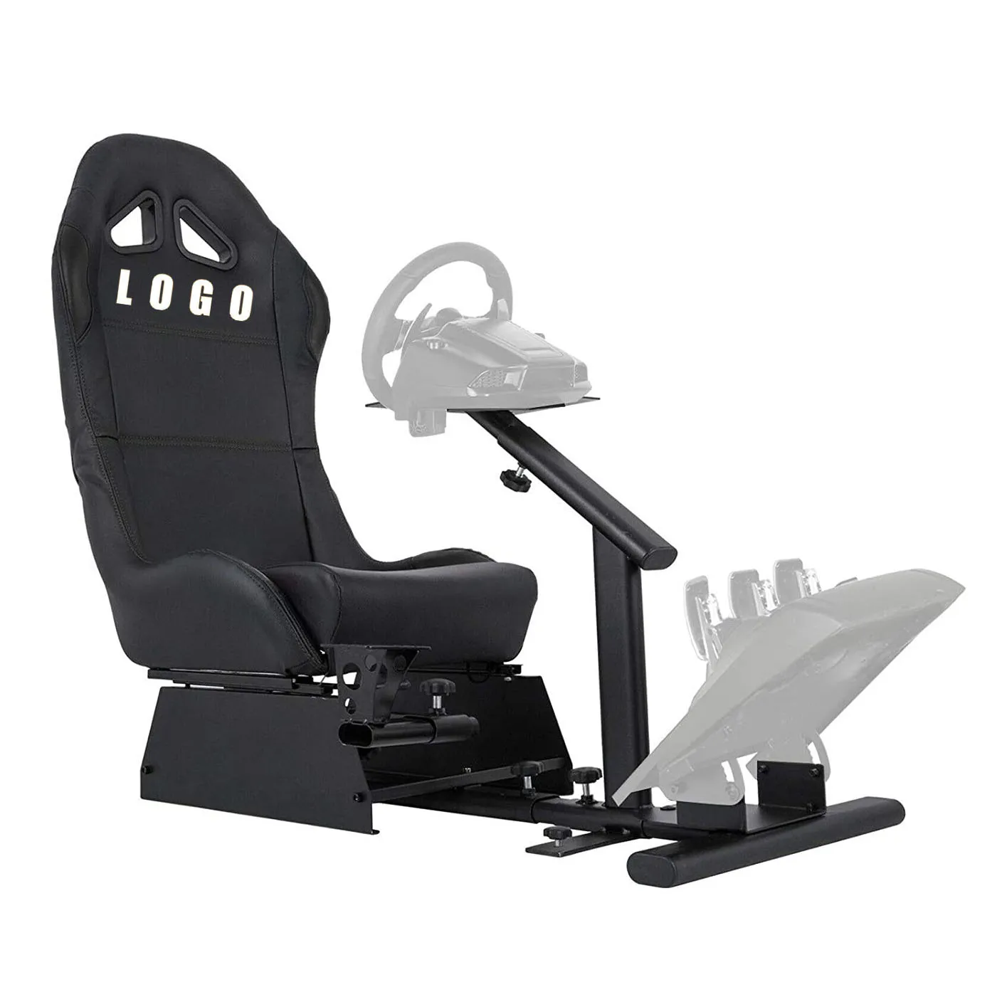 Professional Racing Car Simulation Driving Game Seat Metal Racing Bracket Seat Racing Simulation