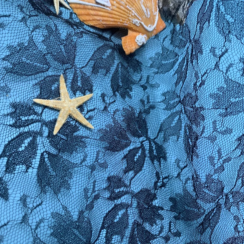 100% Nylon Clothing Embroidery Underwear Net Fabric Lace Cheap Curtains In Net