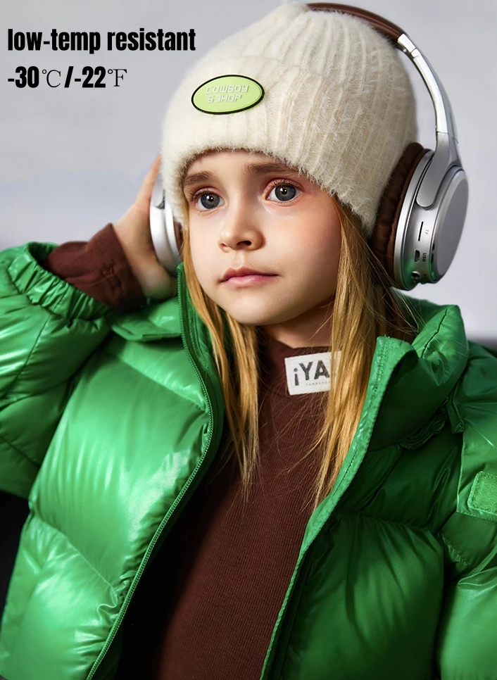 Luxury winter clothes family matching clothes outdoor adult kids down jacket thick parent-child outfit coat children down jacket